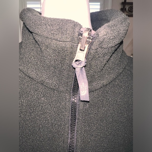 The North Face Black Fleece Jacket Men’s M Full Zip Outdoor Lightweight Casual - Picture 7 of 12